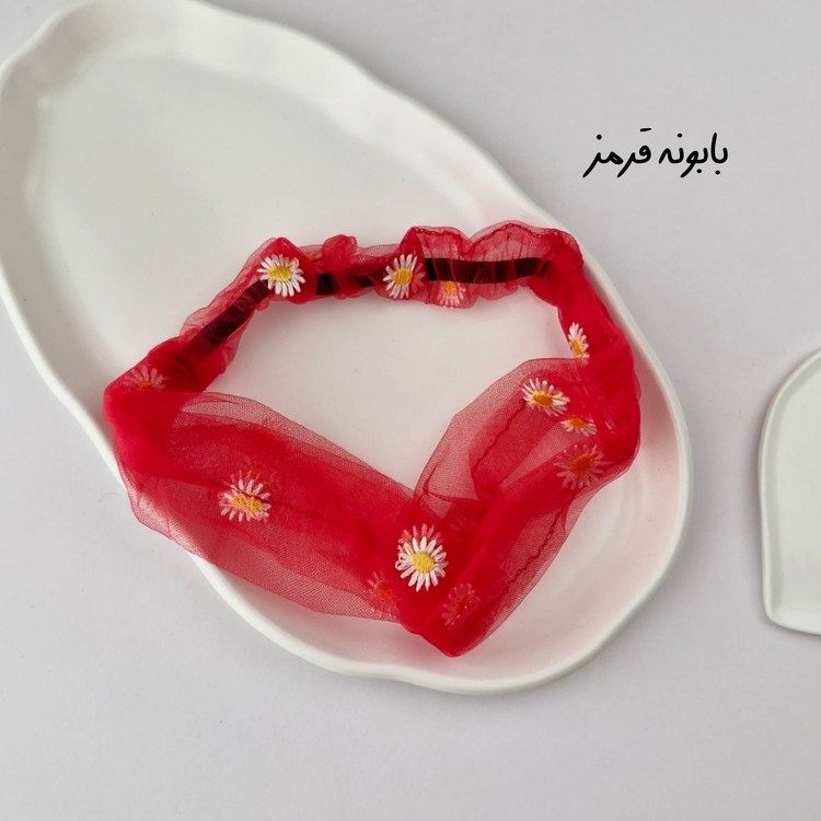 هدبند گره ای ساتن و مخمل