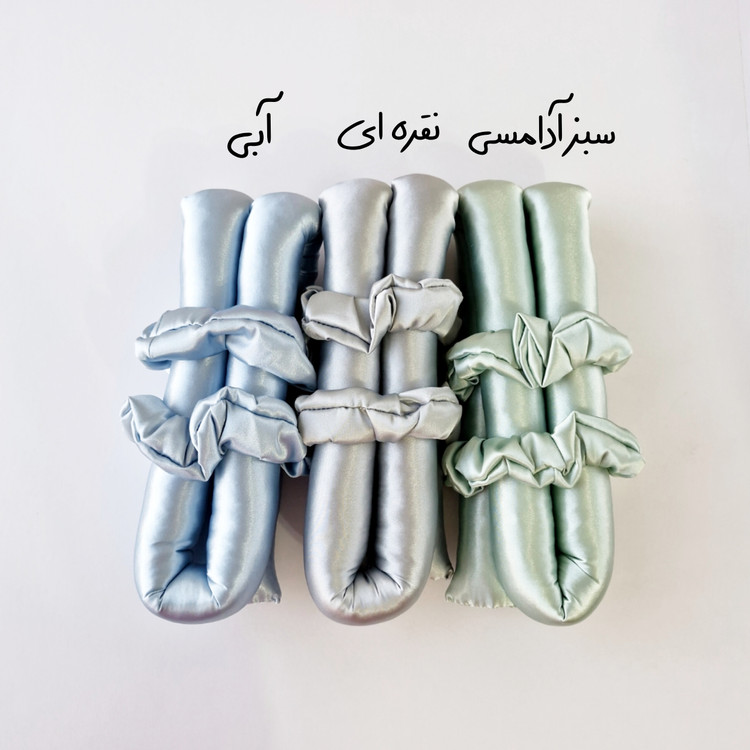 بیگودی کرلی ربان ساتن سایز بزرگ